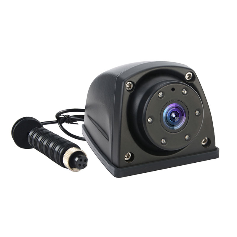 1080P AHD Side View Camera နှင့် 140 degree Wide Angle နှင့် IP69K ရှိသော ထရပ်ကားများအတွက်