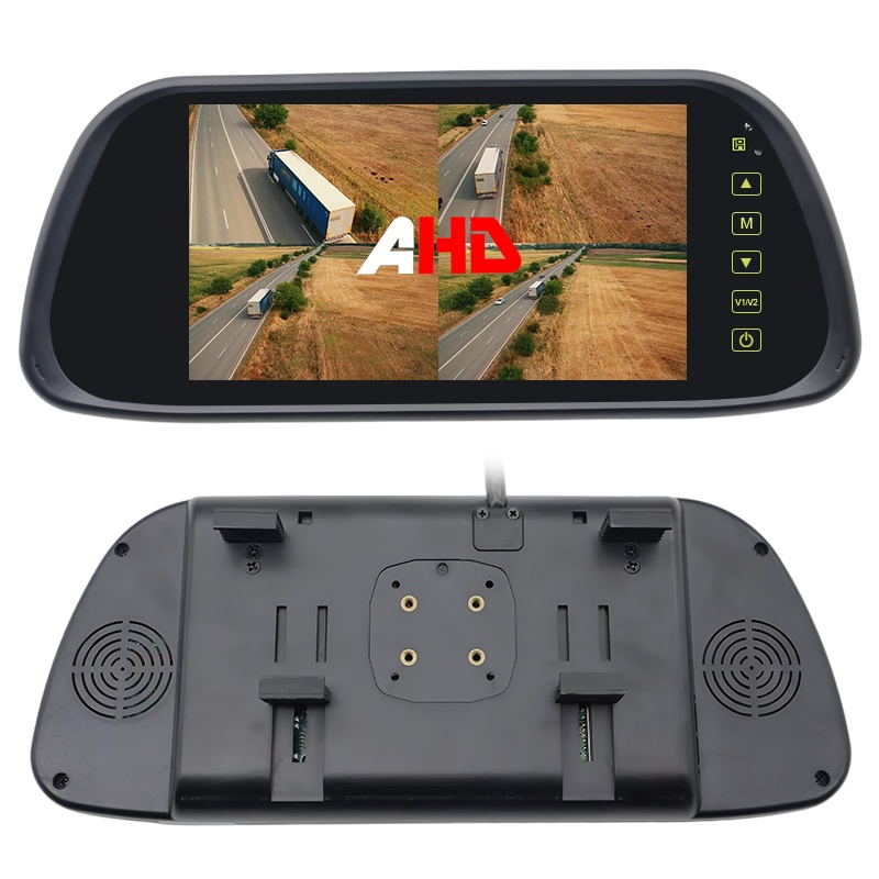 2 installation တွင် 7 လက်မ Quad Ahd Ahd Ahd Mirror Monitor