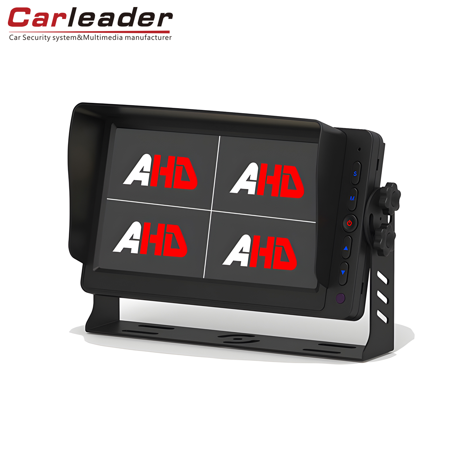 Carleader 7 လက်မ AHD Quad View Vehicle Monitor သည် သင့်ကားမောင်းခြင်းကို ပိုမိုလုံခြုံစေသည်။