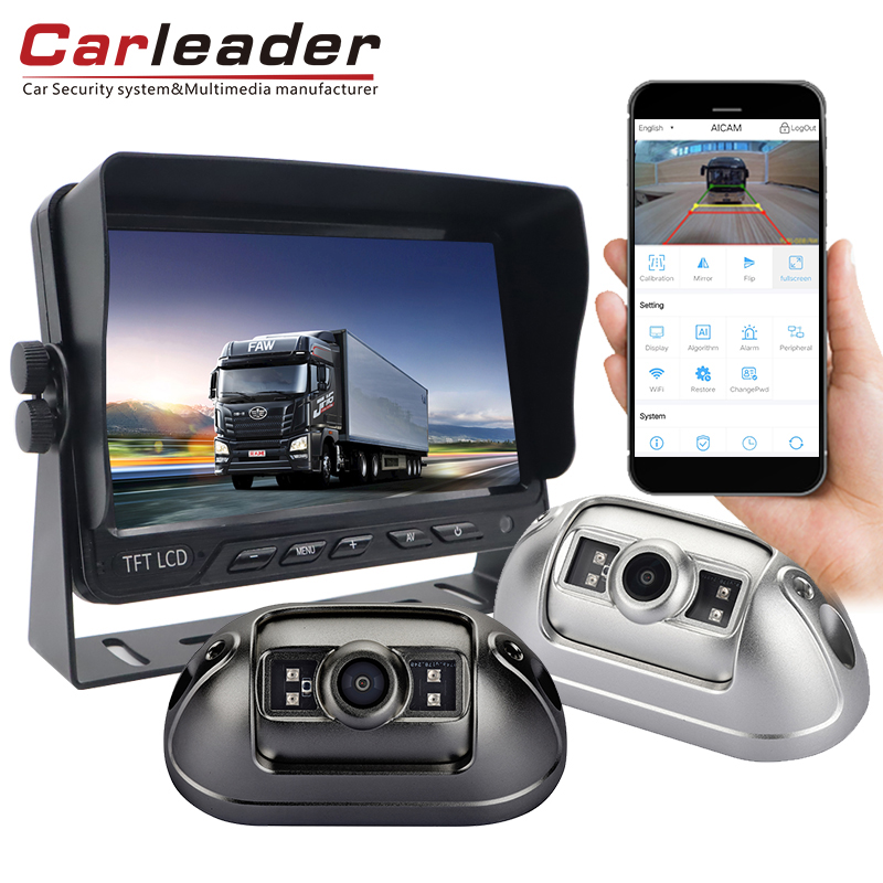 Carleader 1080P AI Blind Spot Detecion ယာဉ်ကင်မရာစနစ် | Escort Driver ၏ မောင်းနှင်မှု ဘေးကင်းရေး