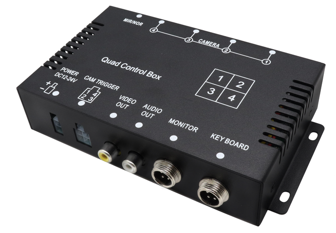 DVR အသံသွင်းခြင်း function ပါသောမော်တော်ယာဉ် Ahd Video Splitter Box