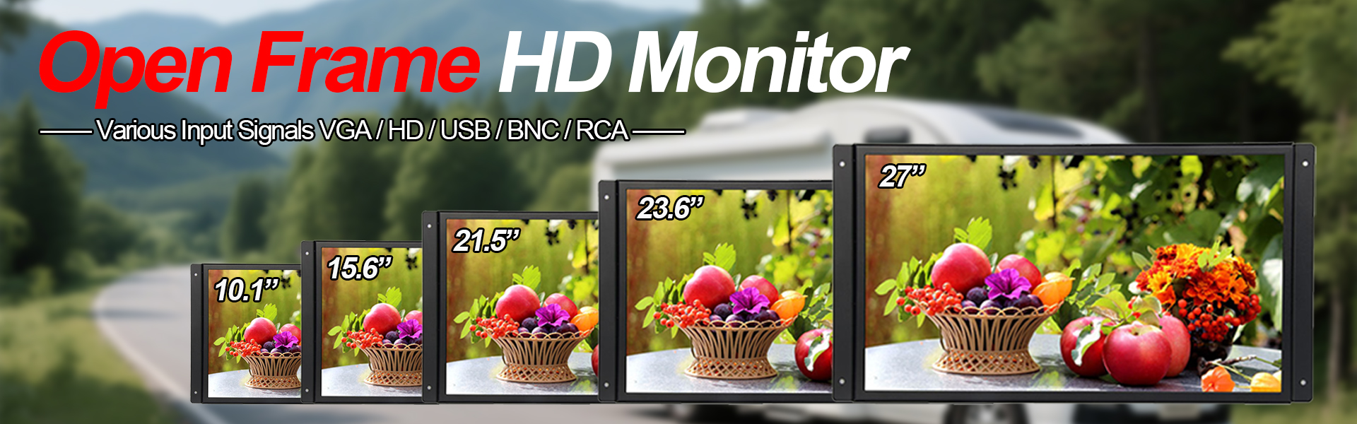 Open frame hd မော်နီတာဝက်ဘ်ဆိုက်