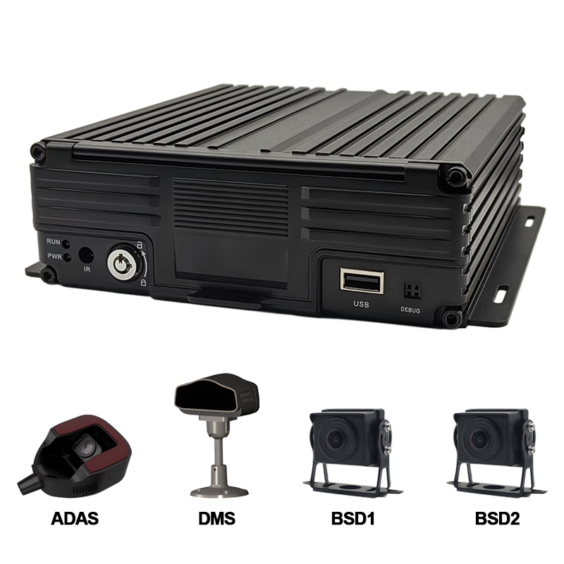 Carleader 8CH AI HDD Mobile DVR ပံ့ပိုးမှုဖြင့် ADAS+DMS+BSD ဖြင့် သင့်ရေယာဉ်လုံခြုံရေးစီမံခန့်ခွဲမှုကို မြှင့်တင်ပါ
