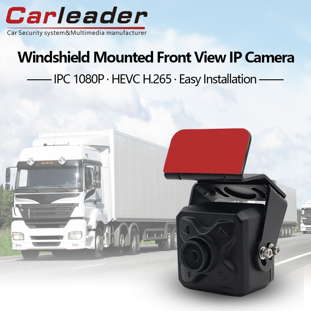 Carleader High Definition In-Vehicle တွင် 2MP Front IP Camera ကိုတပ်ဆင်ထားသည်။