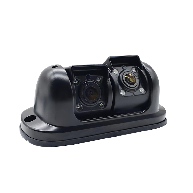 Carleader AHD ရေစိုခံ IR Night Vision Dual Lens နောက်ပြန်လှည့်ကင်မရာ