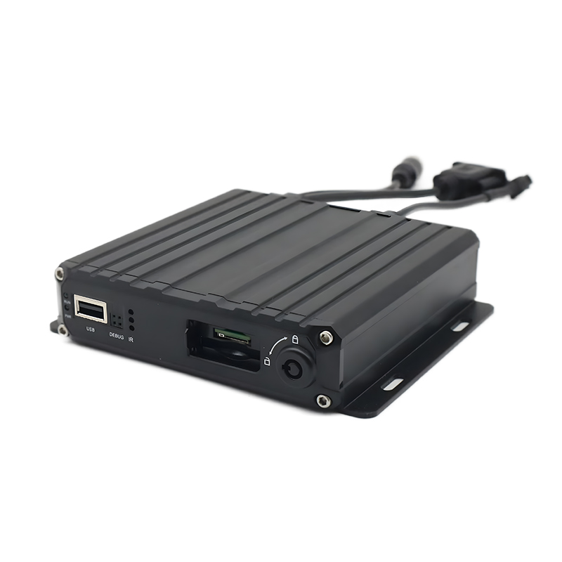 DSM နှင့် ADAS ကင်မရာပါရှိသော 4CH AI Intelligent Mobile DVR