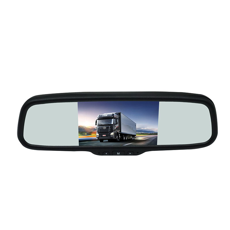 5 လက်မ TFT LCD Color Car Rear View Reversing Mirror Monitor