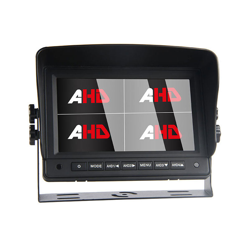 7 လက်မ Quad Split Car HD Camera Monitor