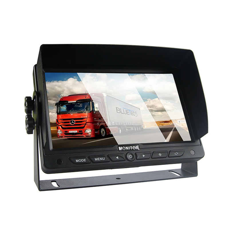 7inch Reversing Screen ကားလုံခြုံရေးလေးလံသော Dash Mount Display
