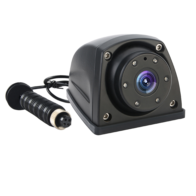 AHD 5 IR LED အနီအောက်ရောင်ခြည် Night Vision Heavy Duty Vehicle Side View Camera